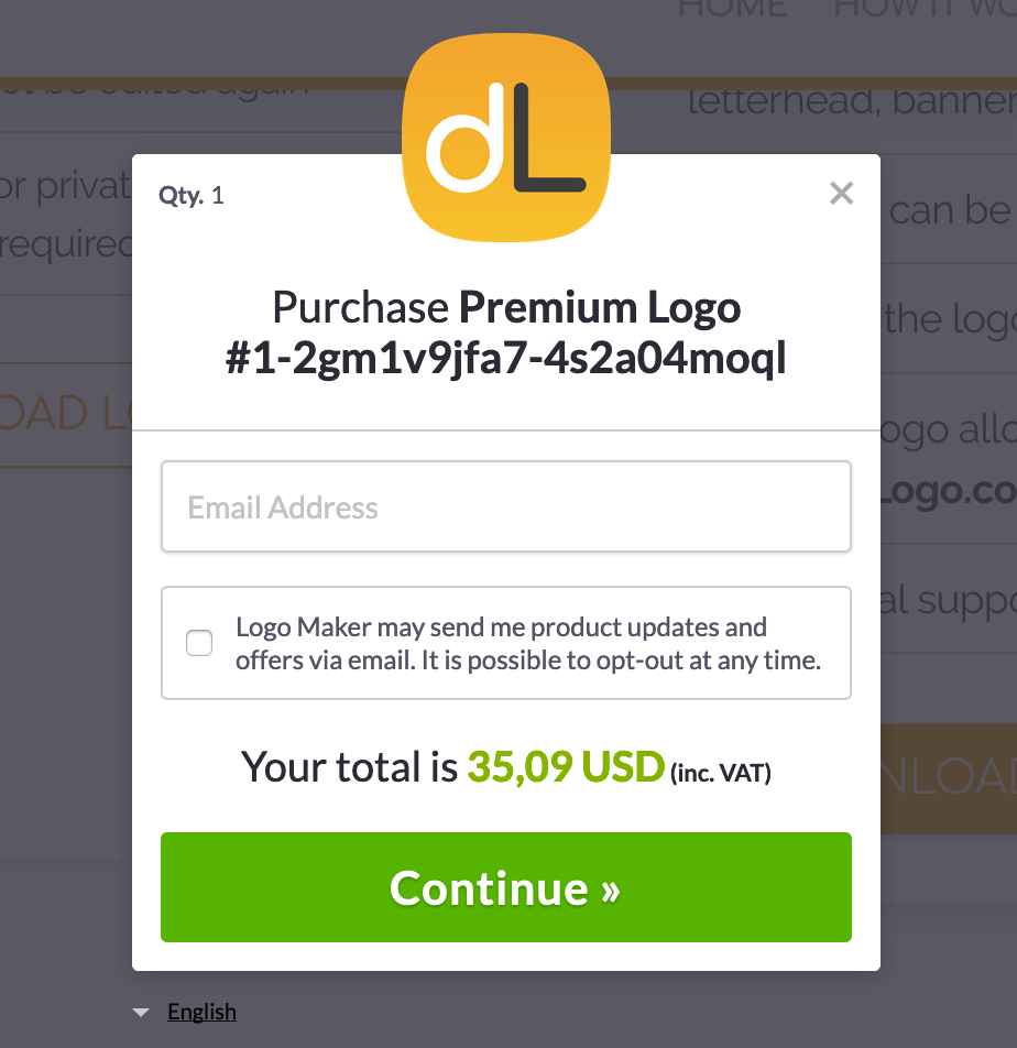 Purchasing process is easy and intuitive