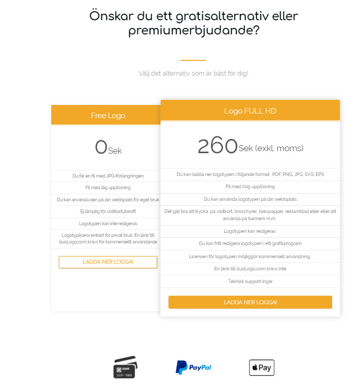 Du kan ladda ner den gratis eller i full HD Ladda ner din logga